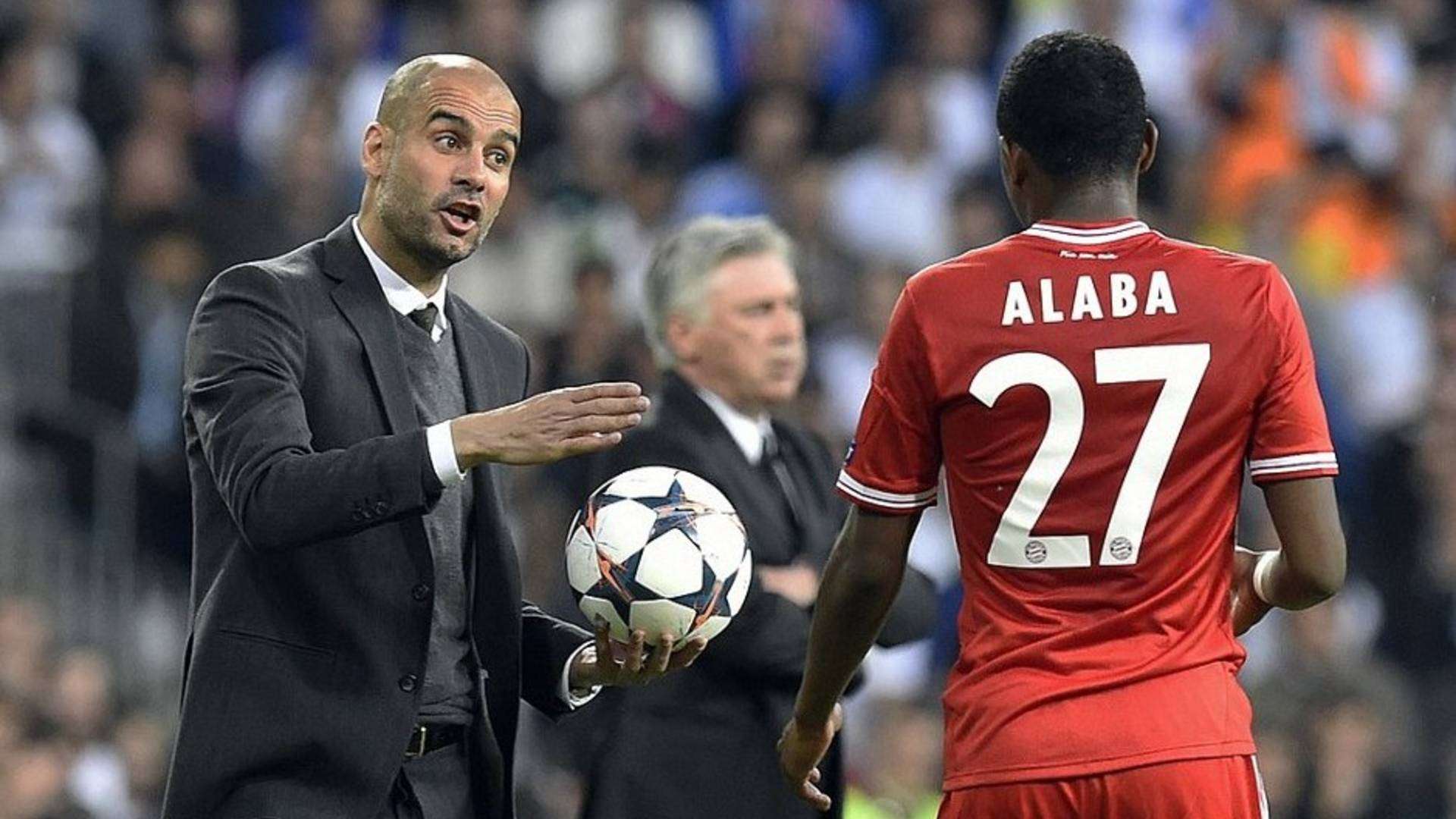 Pep Guardiola David Alaba FC Bayern München