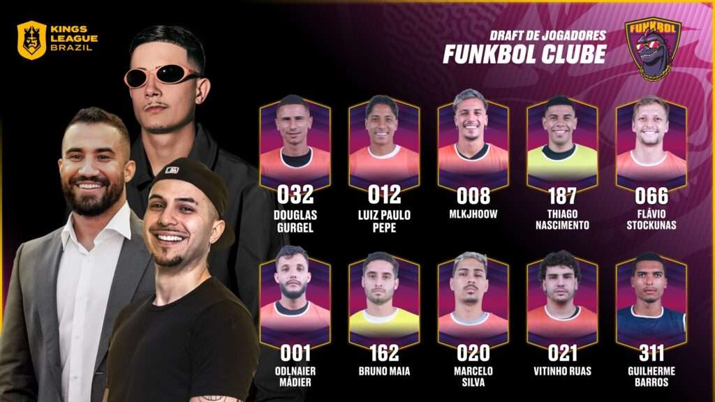 Funkbol Clube, Kings League Brasil