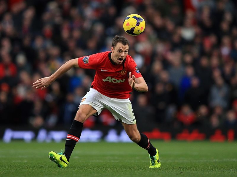 Jonny Evans Manchester United v Newcastle United - English Premier League 12072013