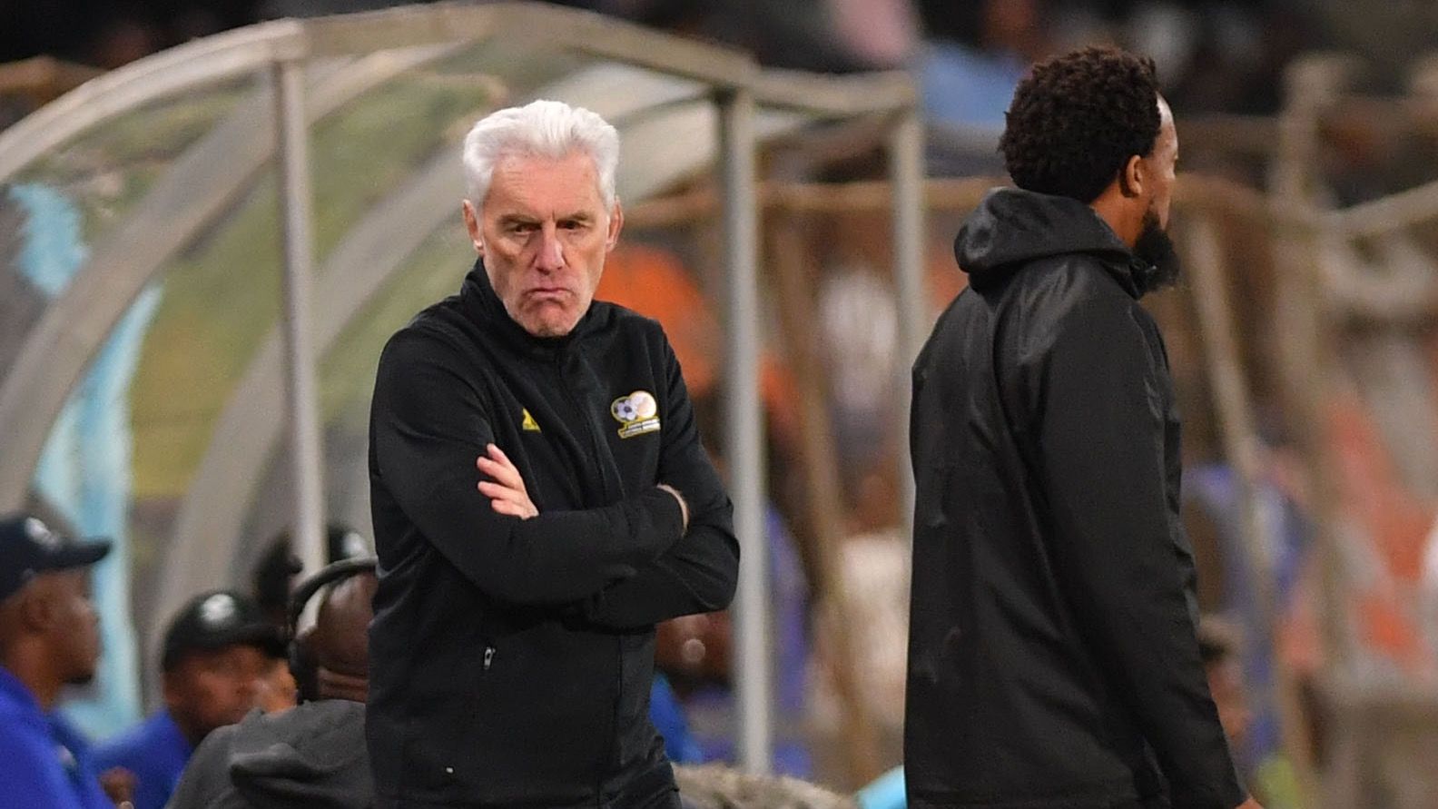 Hugo Broos of South Africa