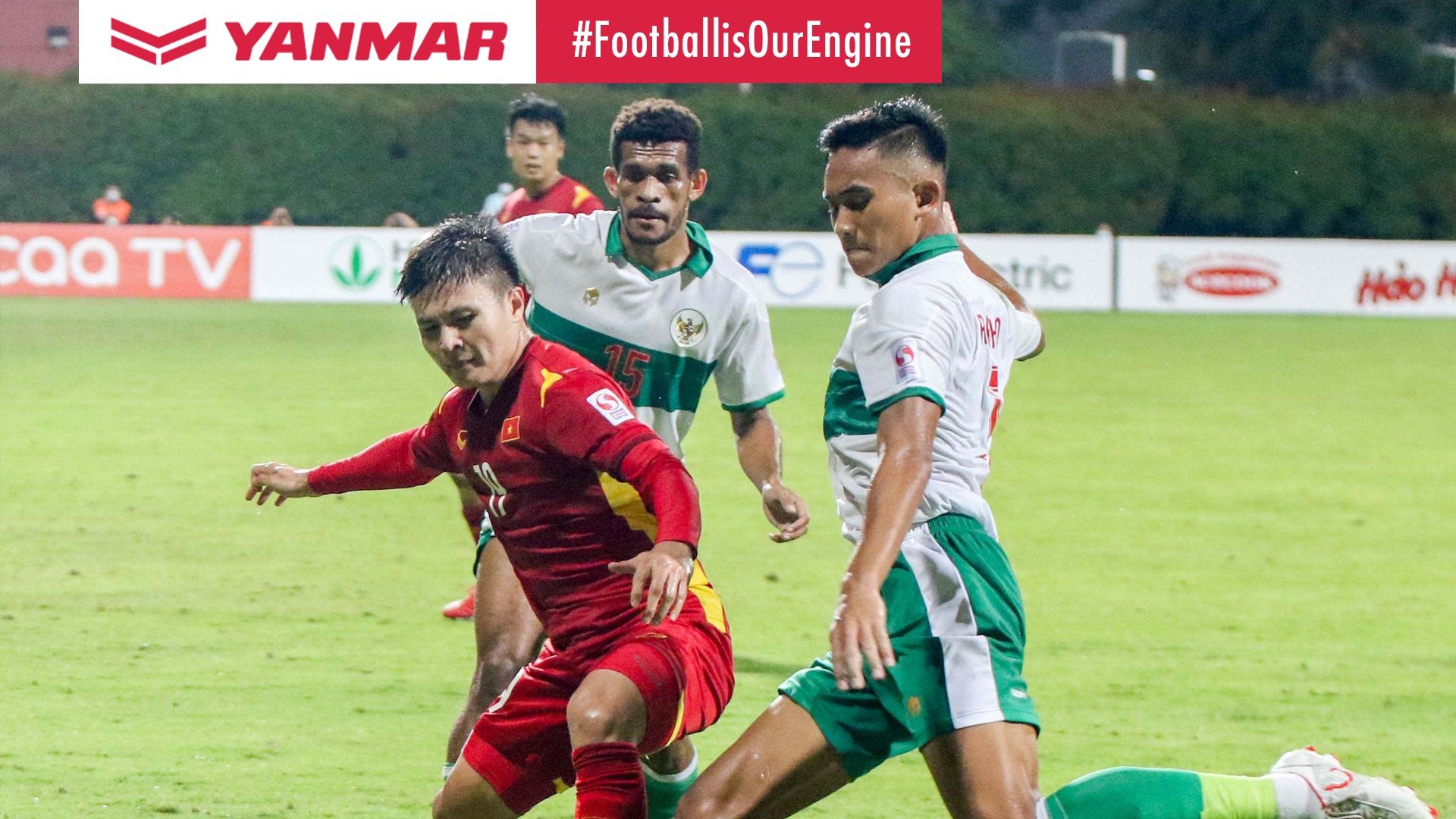 Nguyen Quang Hai Vietnam Indonesia Yanmar AFF Cup 2020