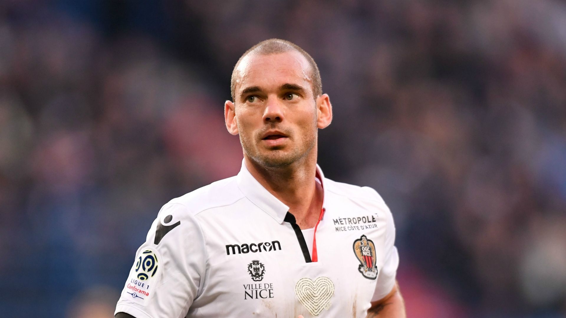 Wesley Sneijder, Nice, Ligue 1 11192017
