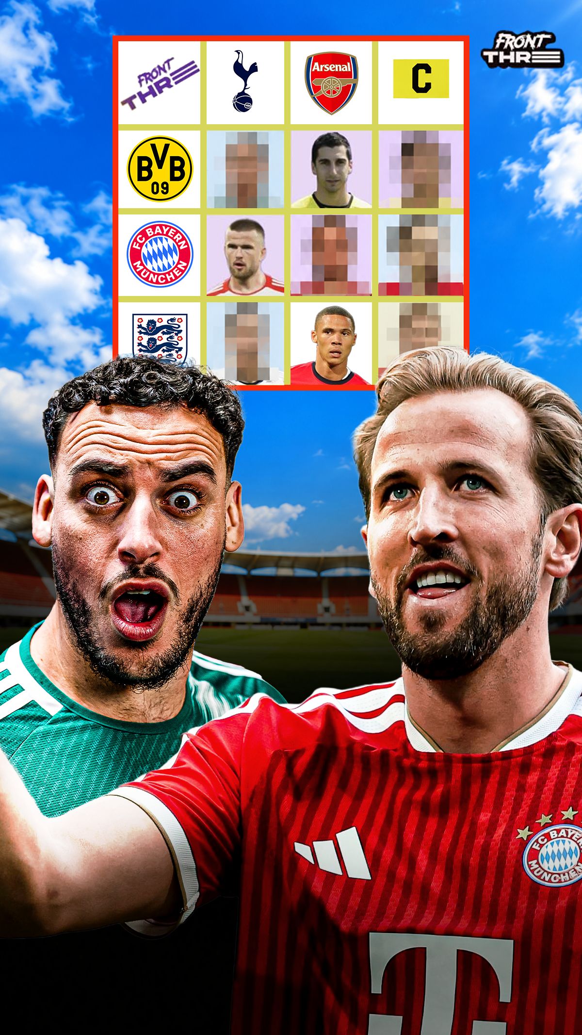 Harry Kane Front Three GFX