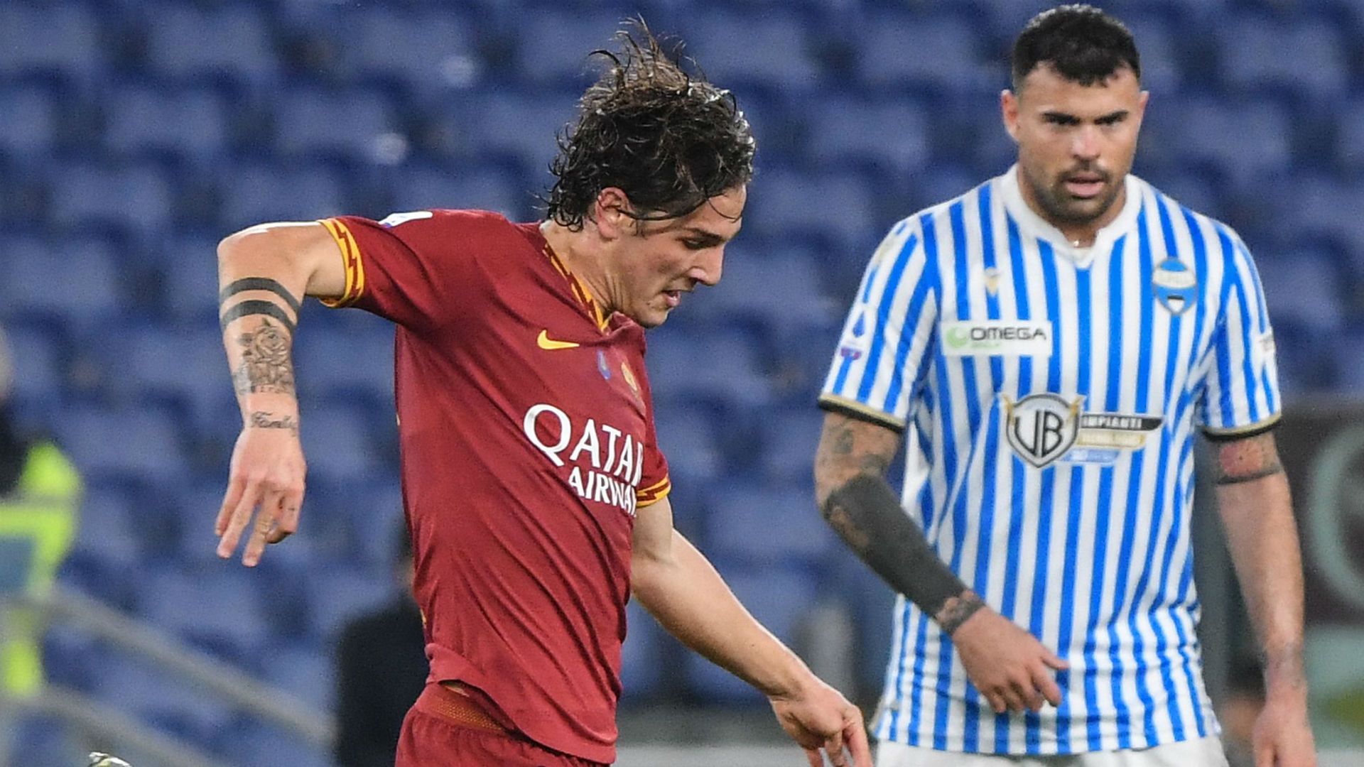 Zaniolo Petagna Roma Spal