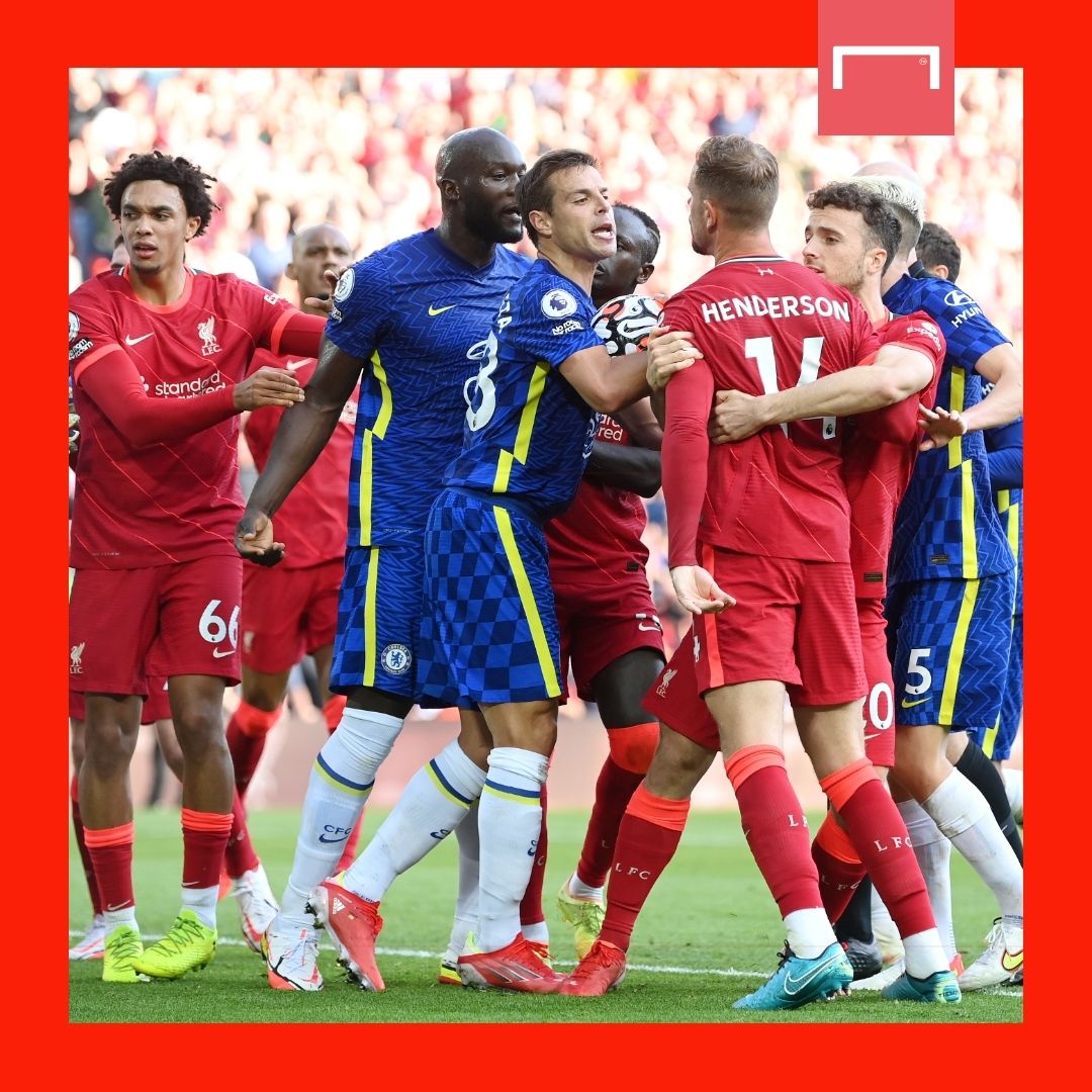 Jordan Henderson Liverpool Chelsea Premier League 2021-22 GFX