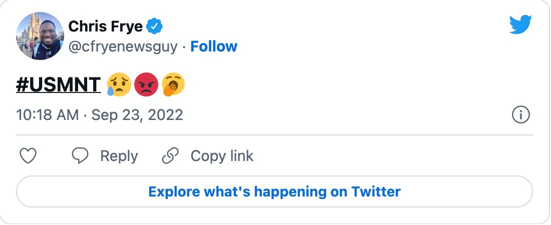 USMNT-Japan tweet 1