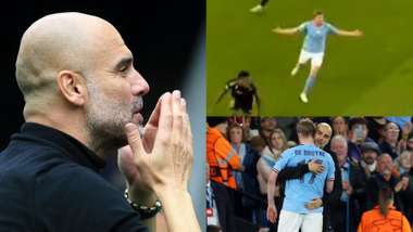 Pep Guardiola Kevin De Bruyne