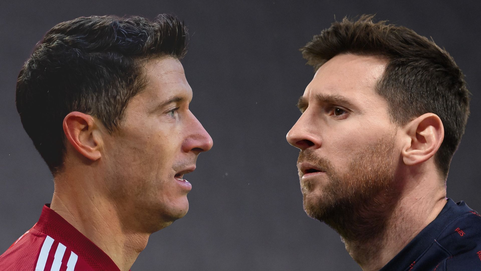 Robert Lewandowski Lionel Messi 2021-22