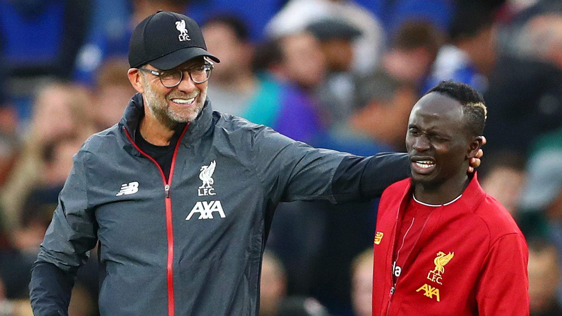 Jurgen Klopp Sadio Mane Liverpool 2019-20
