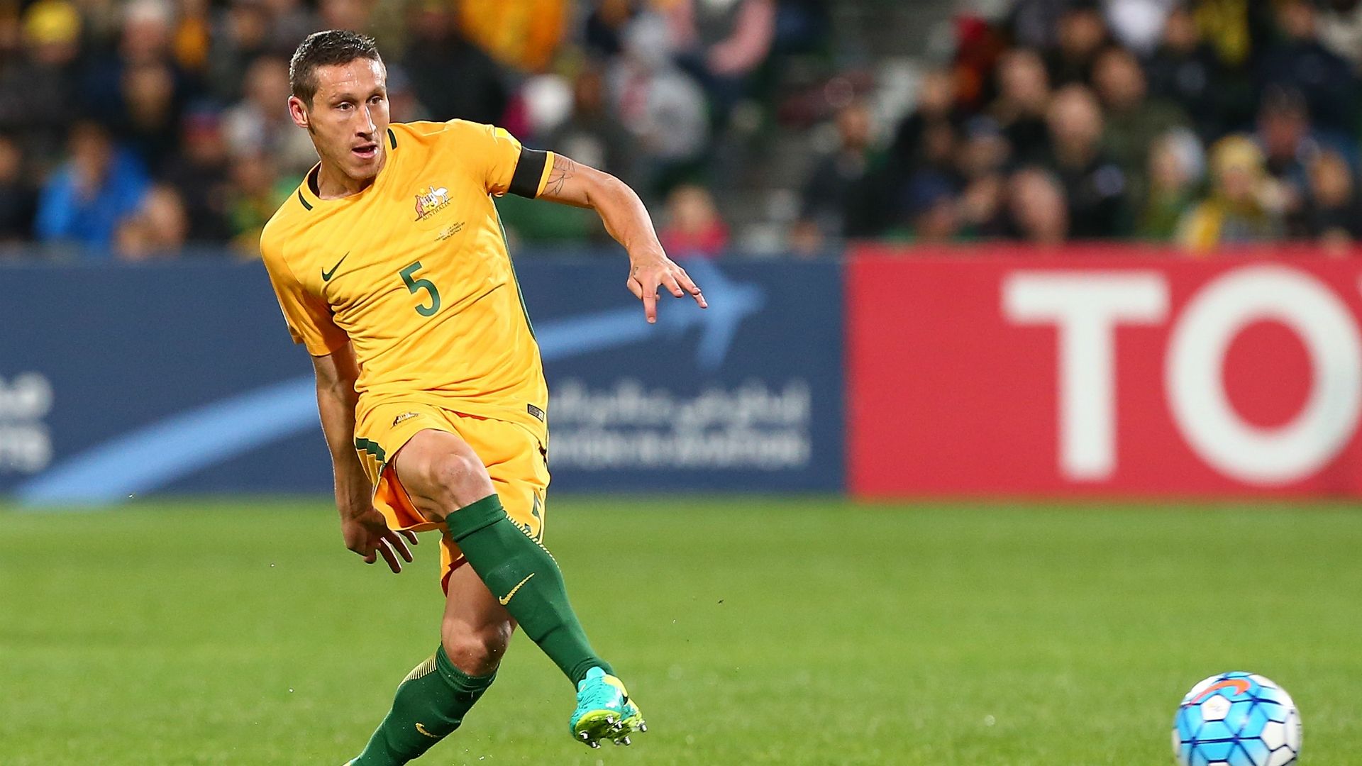 Mark Milligan Australia v Iraq World Cup qualifying 01092016
