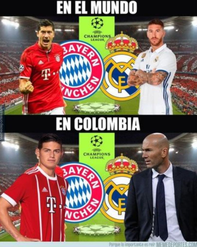 Memes Real Madrid Bayern