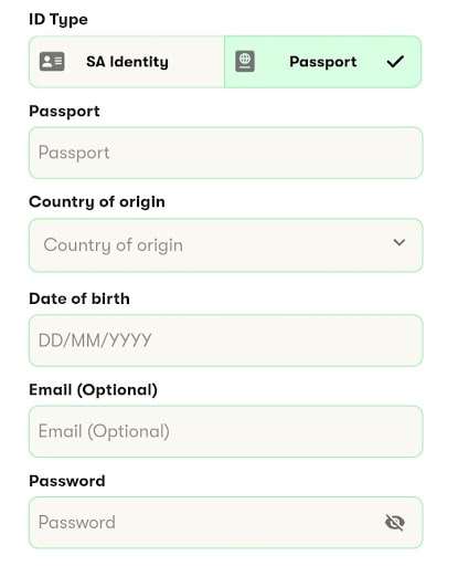 10bet registration form screenshot 2
