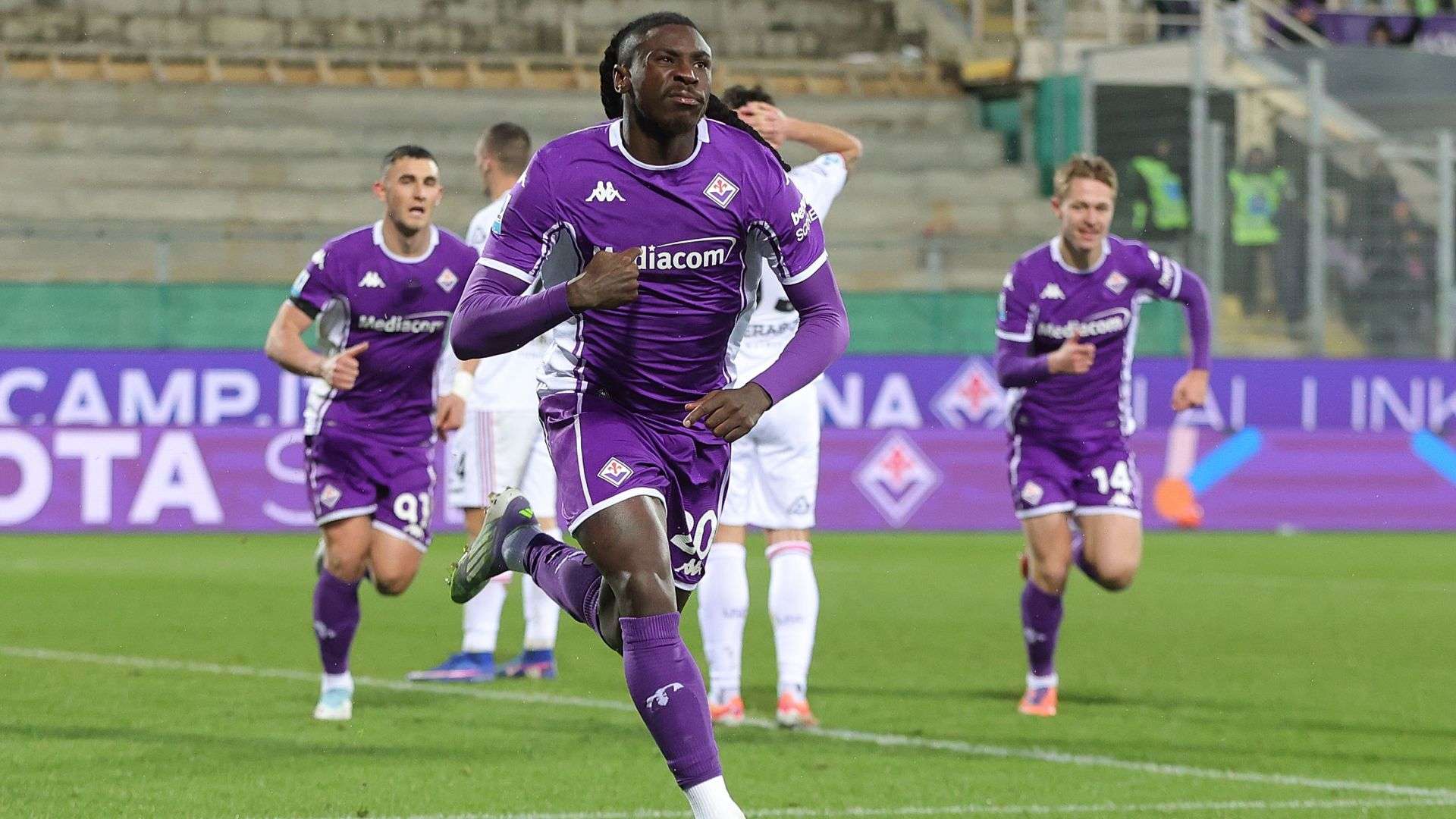 Moise Kean Fiorentina Cremonese Serie A