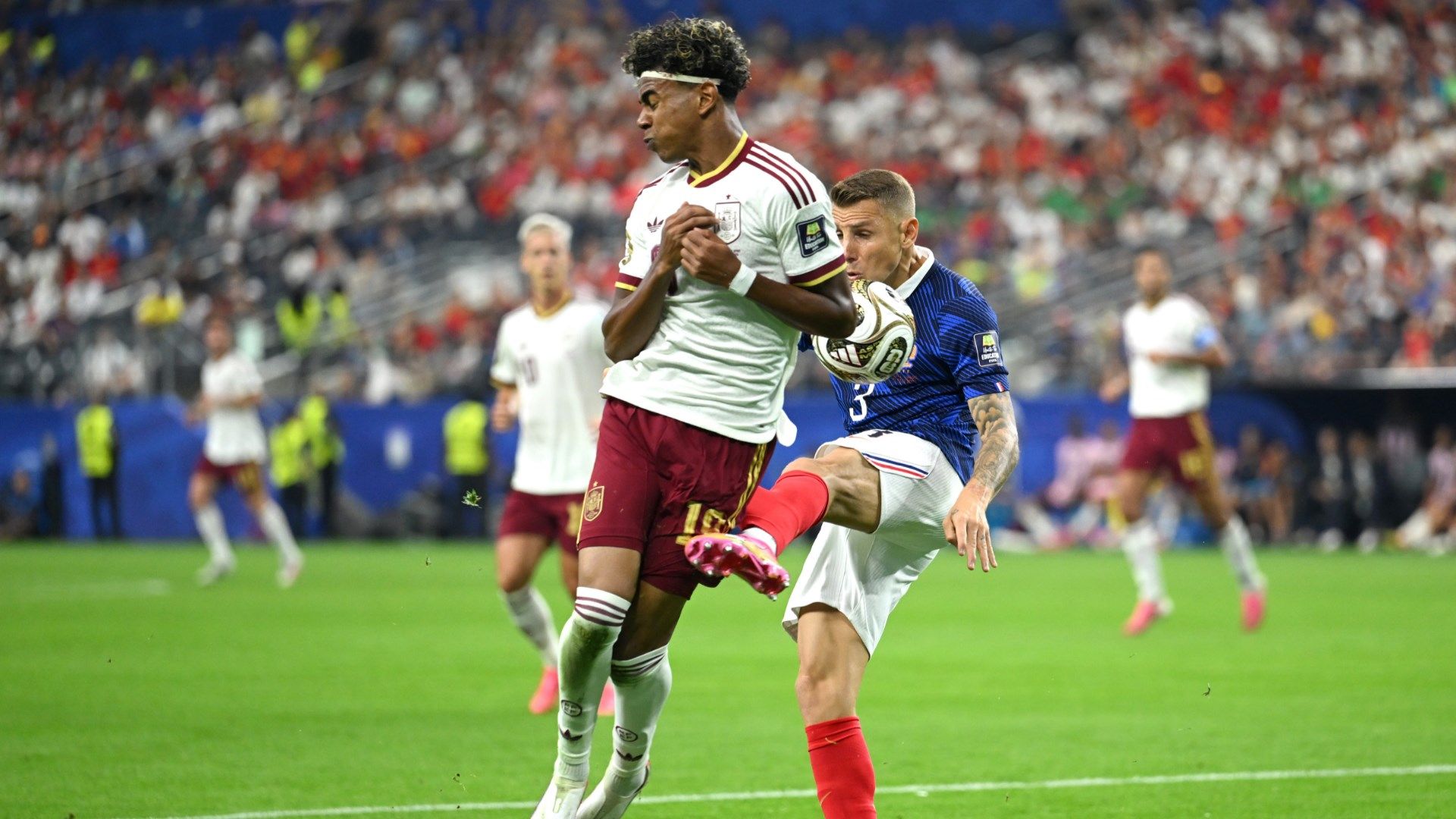 France Spain Yamal Digne