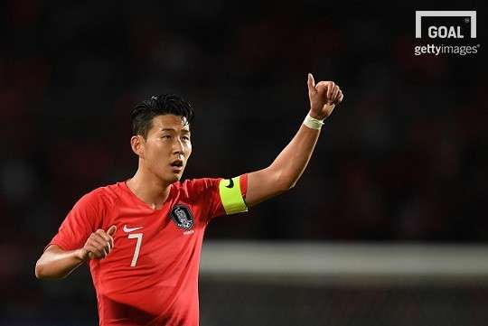 대한민국 축구 국가대표팀 주장 손흥민. 사진=게티이미지