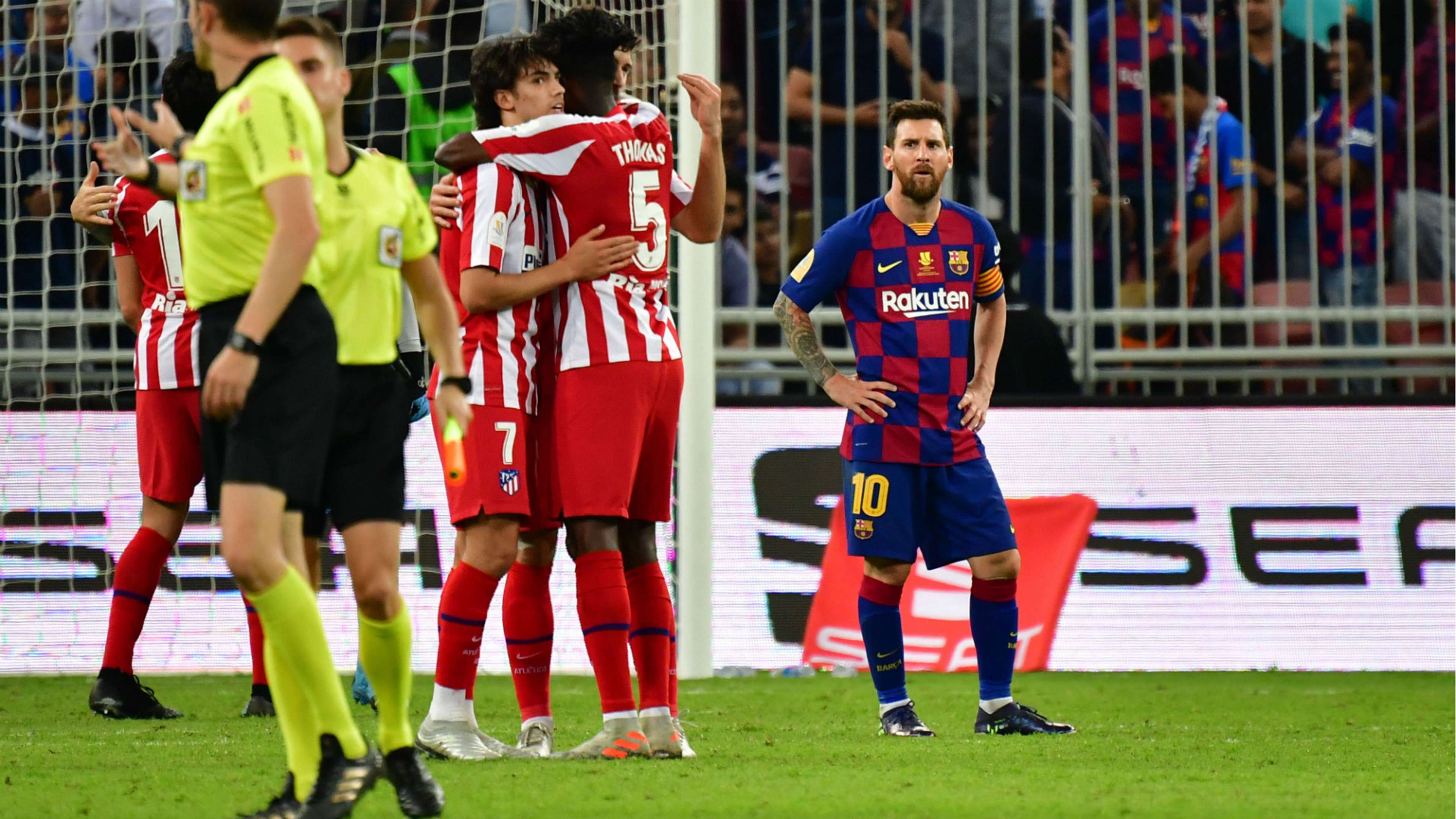 Lionel Messi Atletico Barcelona Supercup 2020