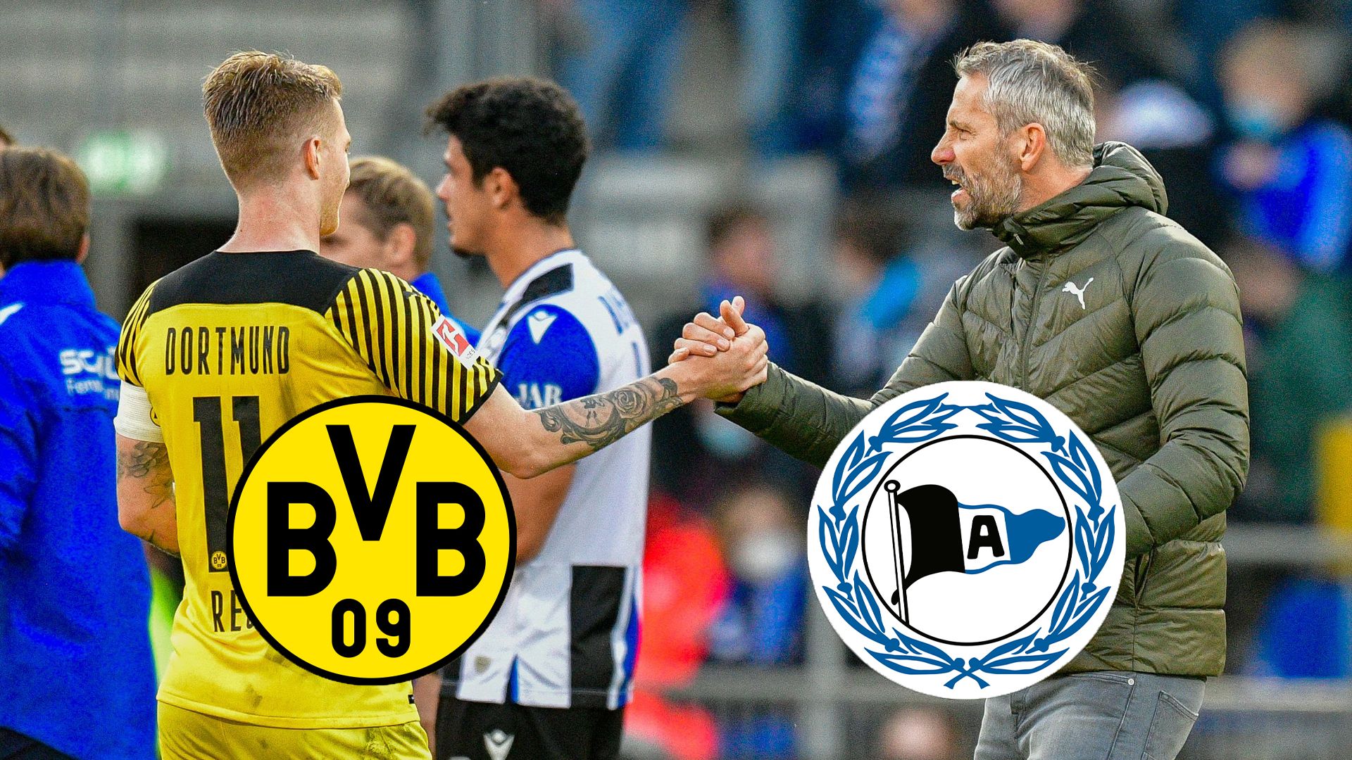 bvb borussia dortmund arminia bielefeld bundesliga marco reus rose 2021 2022