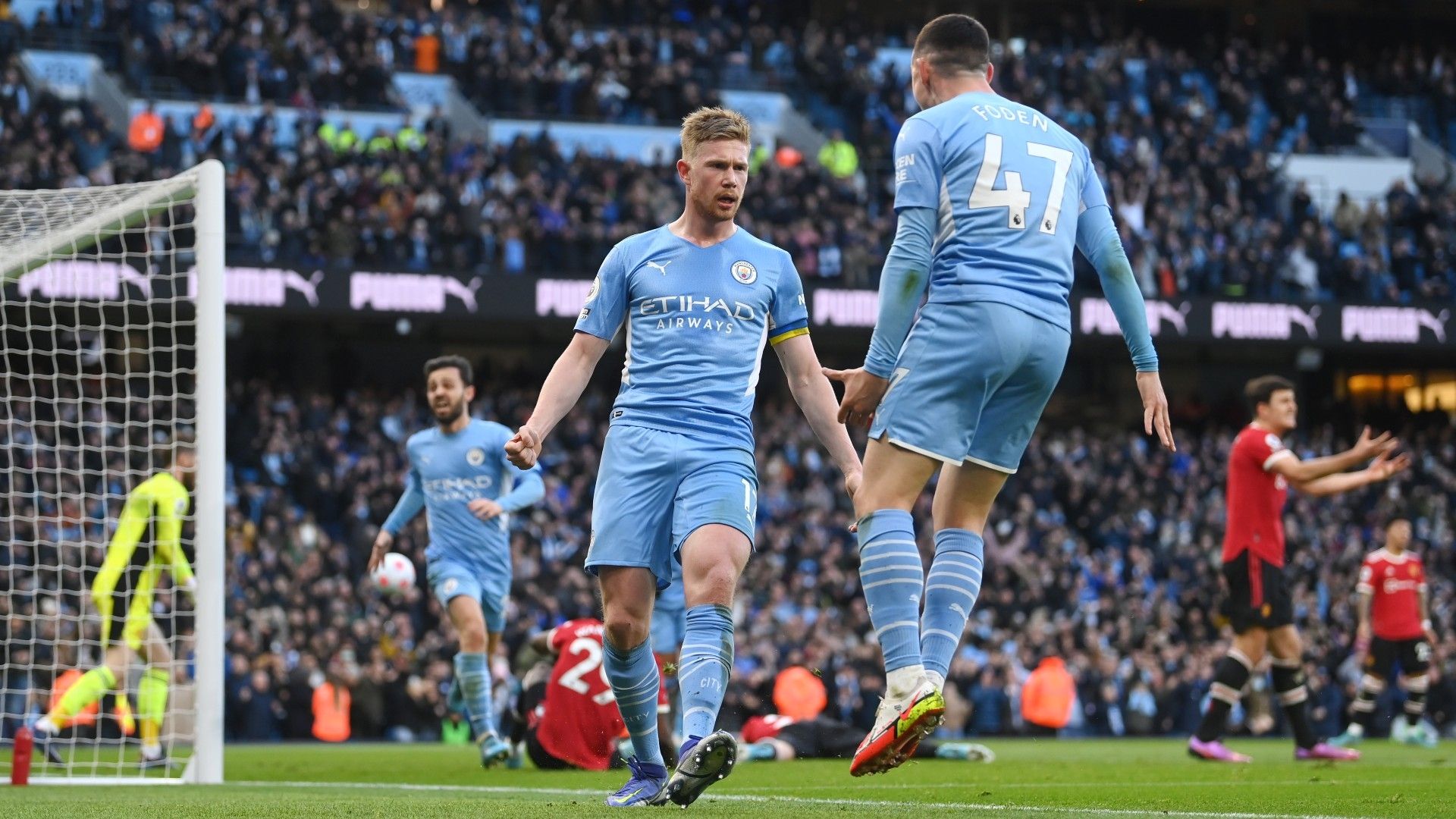 Kevin De Bruyne Manchester City United 2021-22