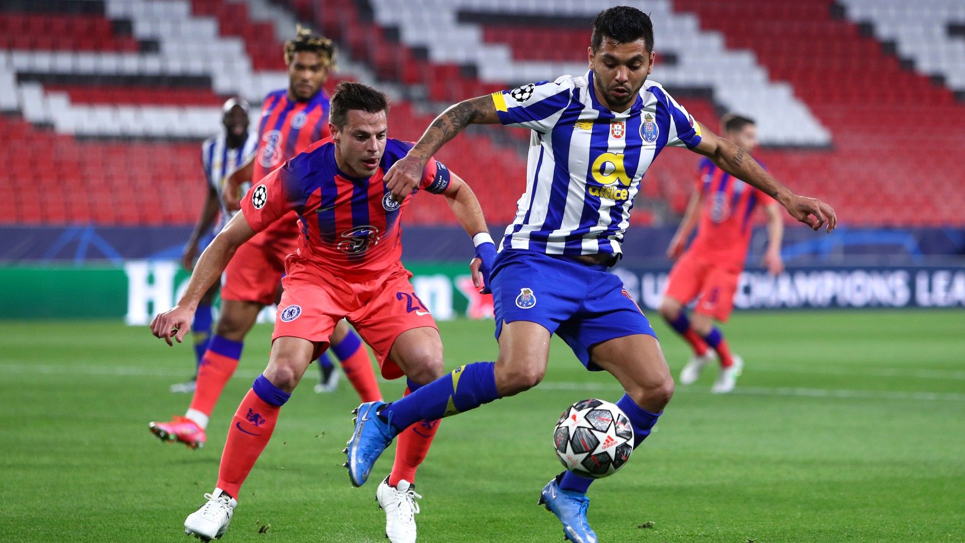 Porto Chelsea Tecatito Corona César Azpilicueta