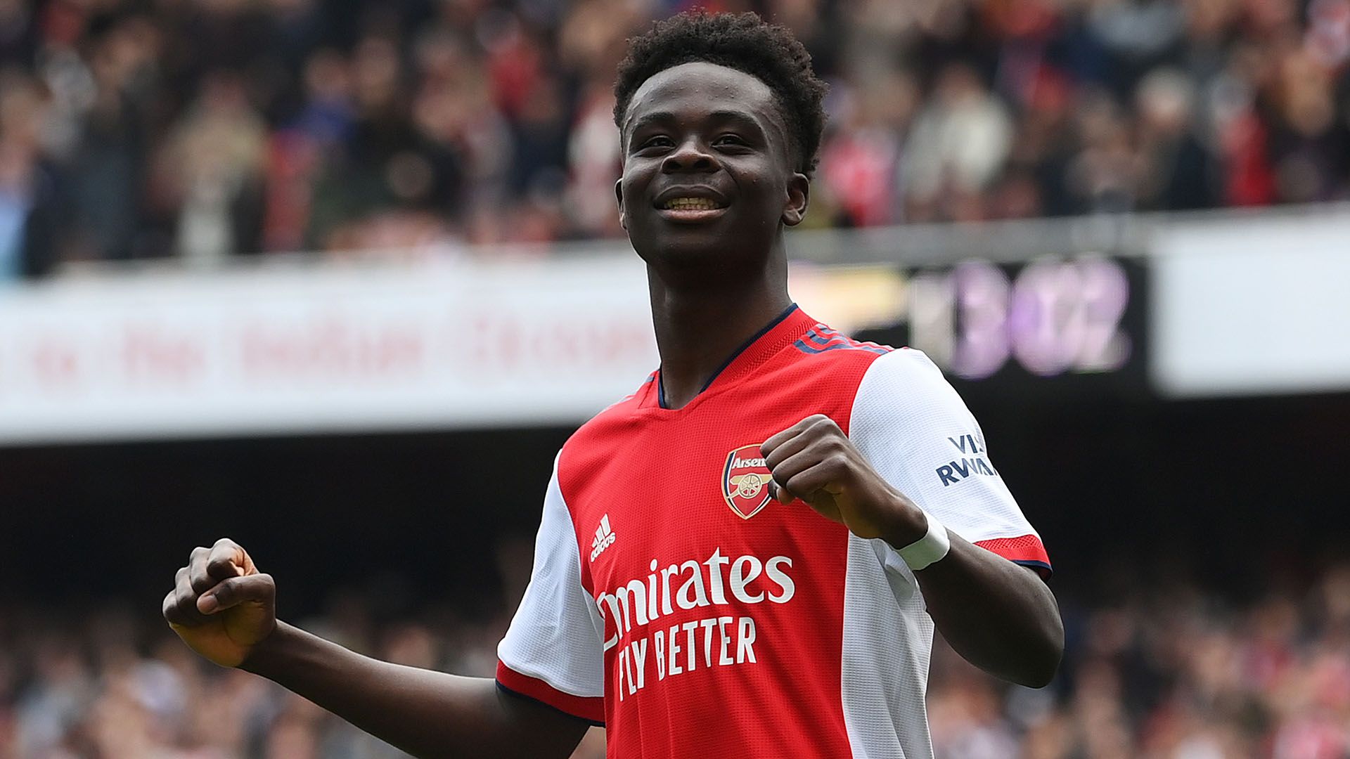 Bukayo Saka Arsenal 2021-22