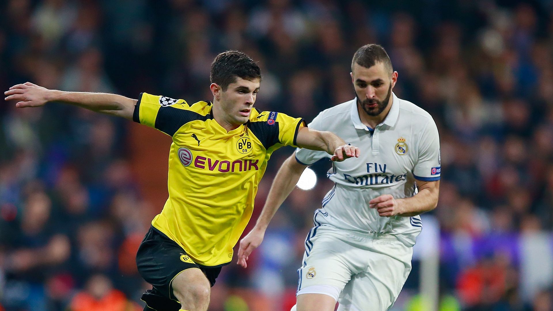 Christian Pulisic Dortmund Real Madrid