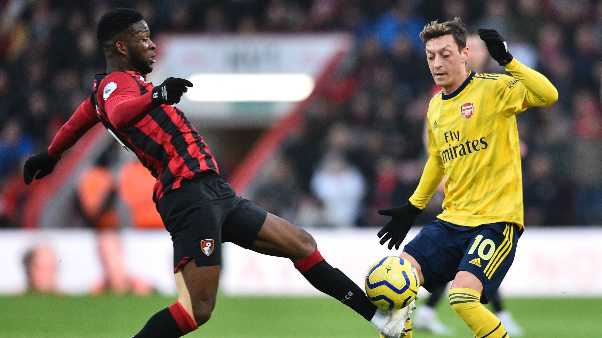 Mesut Ozil Bournemouth vs Arsenal 2019-20