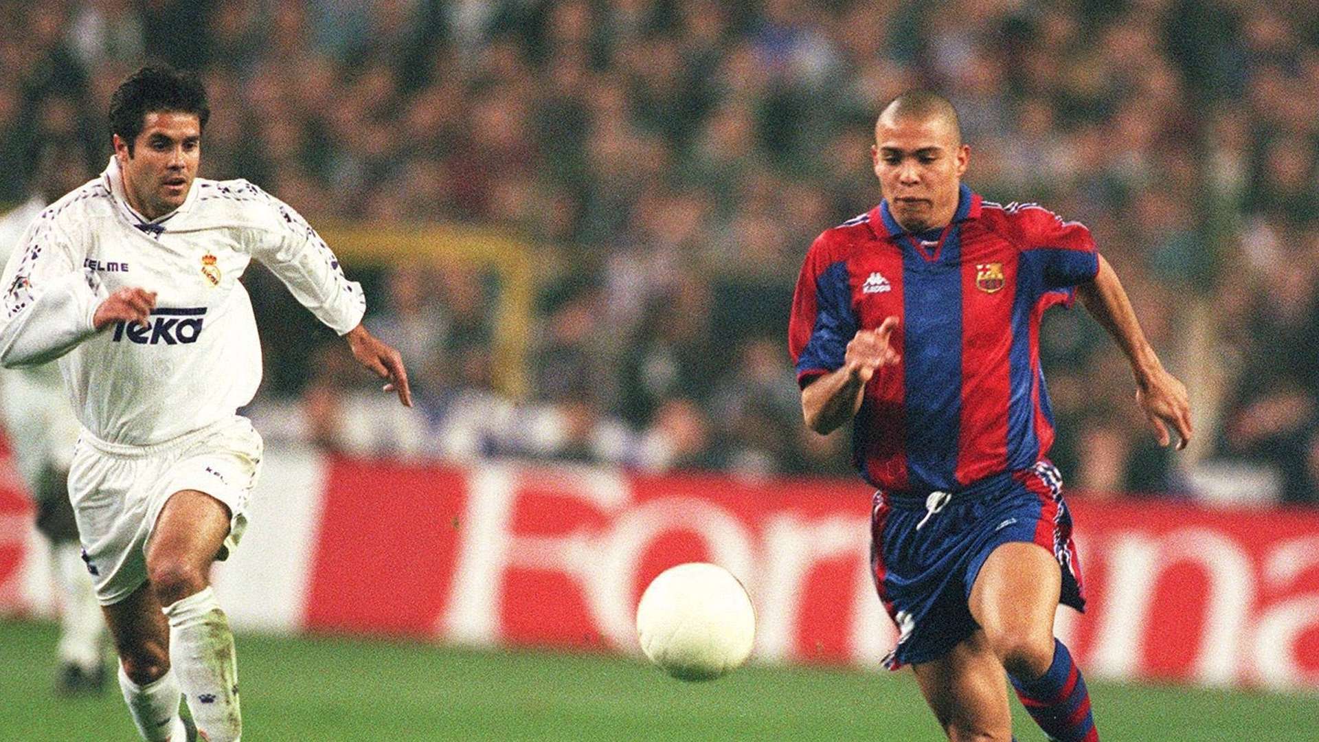 Secretario y Ronaldo, Real Madrid Barcelona