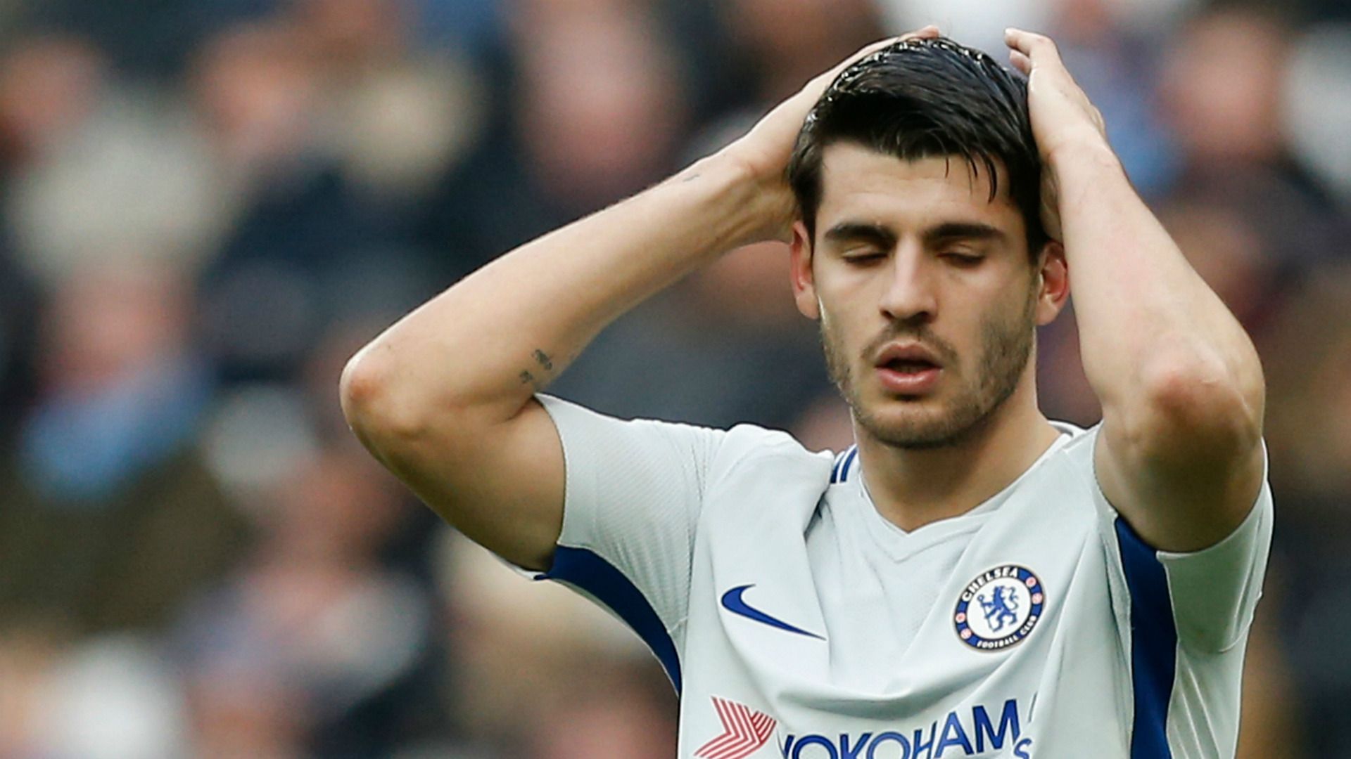 Alvaro Morata Chelsea 2017