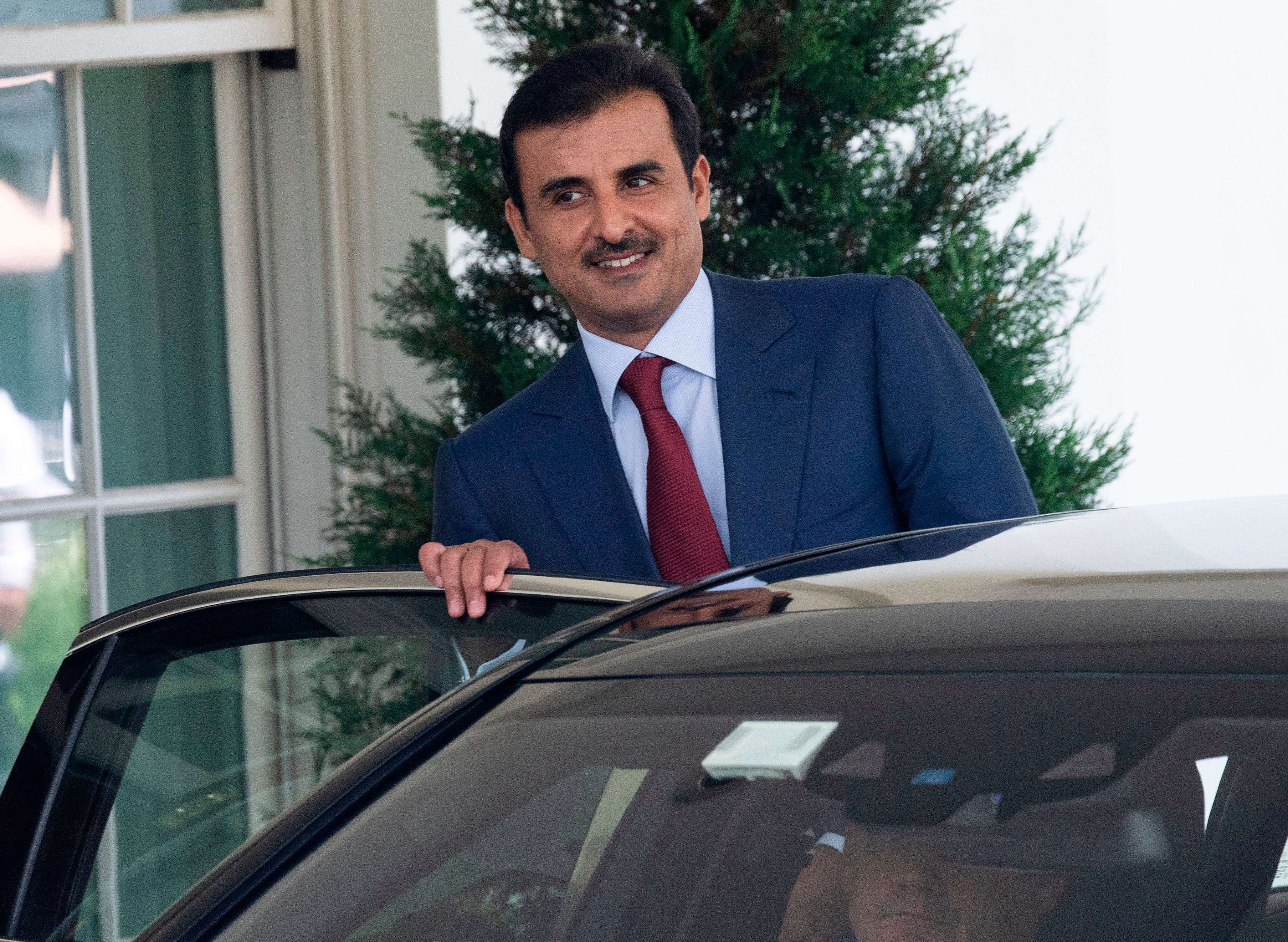 Tamim Bin-Hamad Al-Thani Emir Qatar