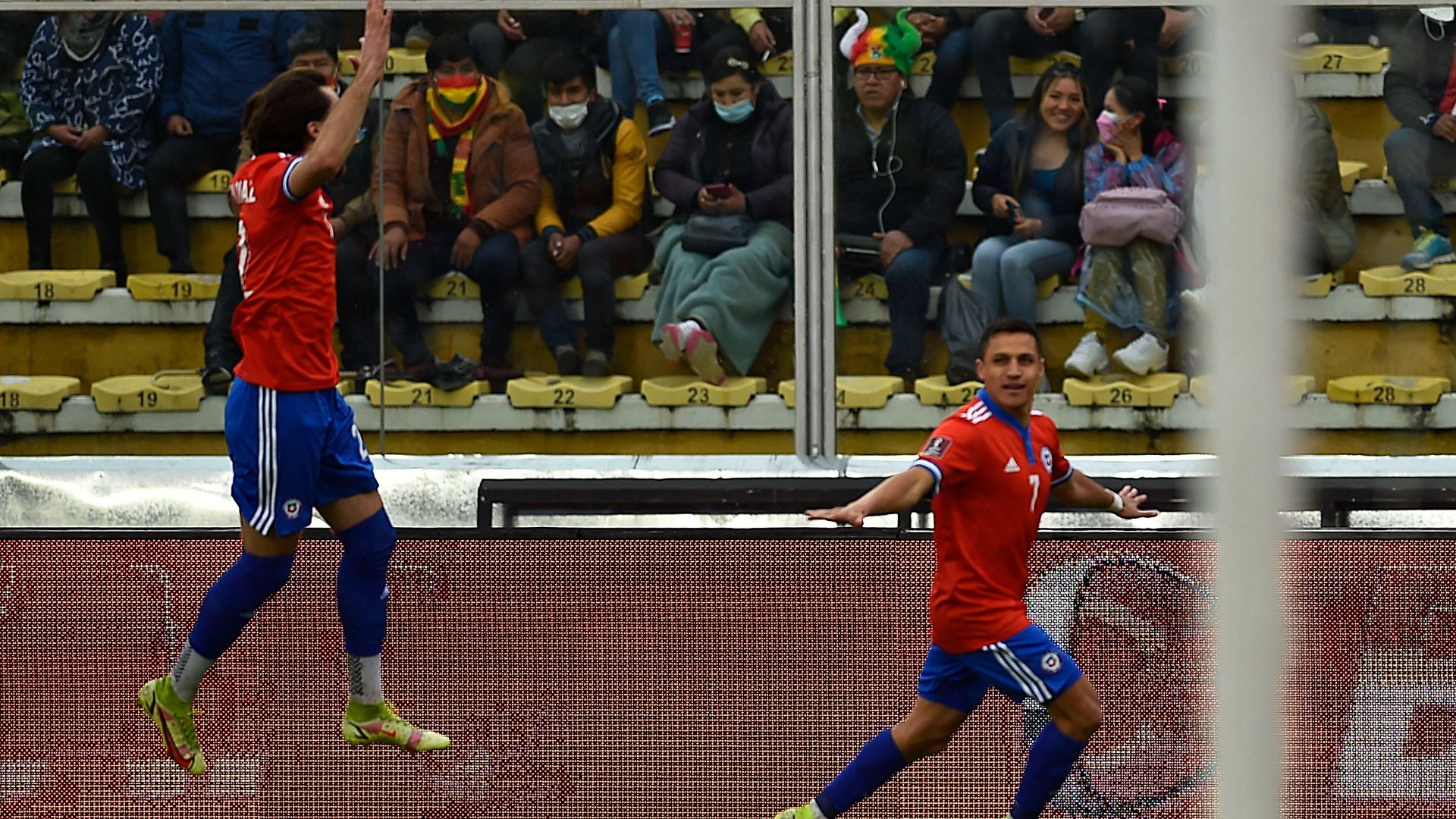 Alexis Sánchez Ben Brereton Chile Bolivia