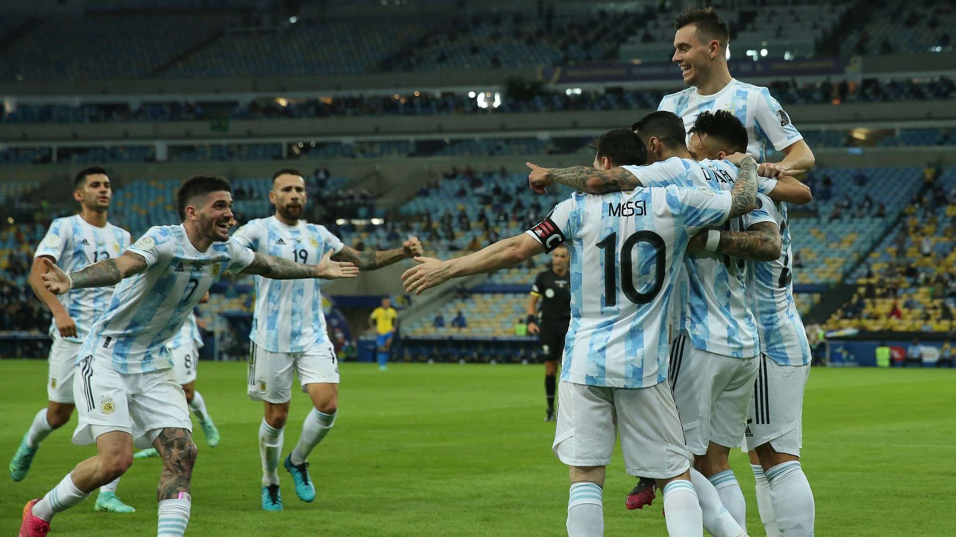 Argentina Brazil Copa America Final 10072021