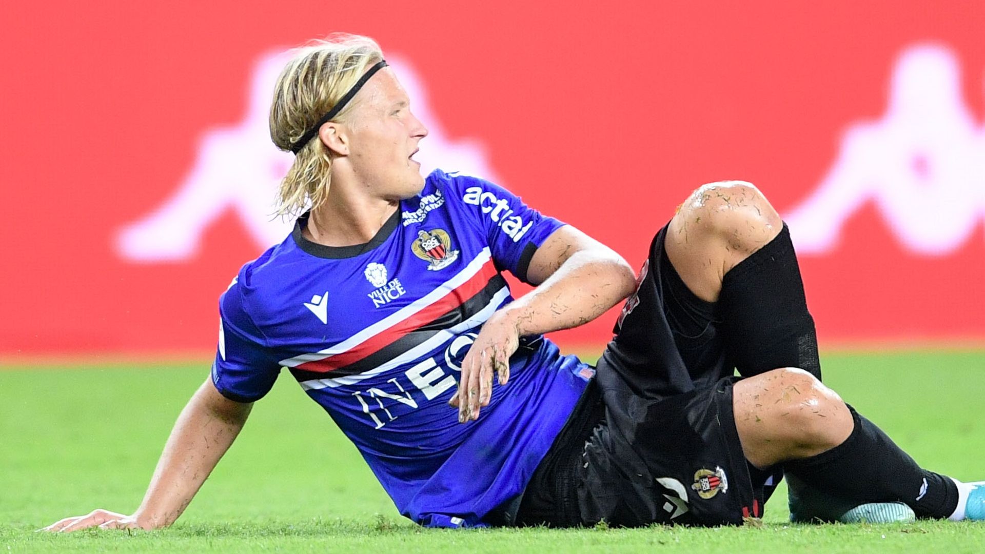 Kasper Dolberg OGC Nice Nizza 2019