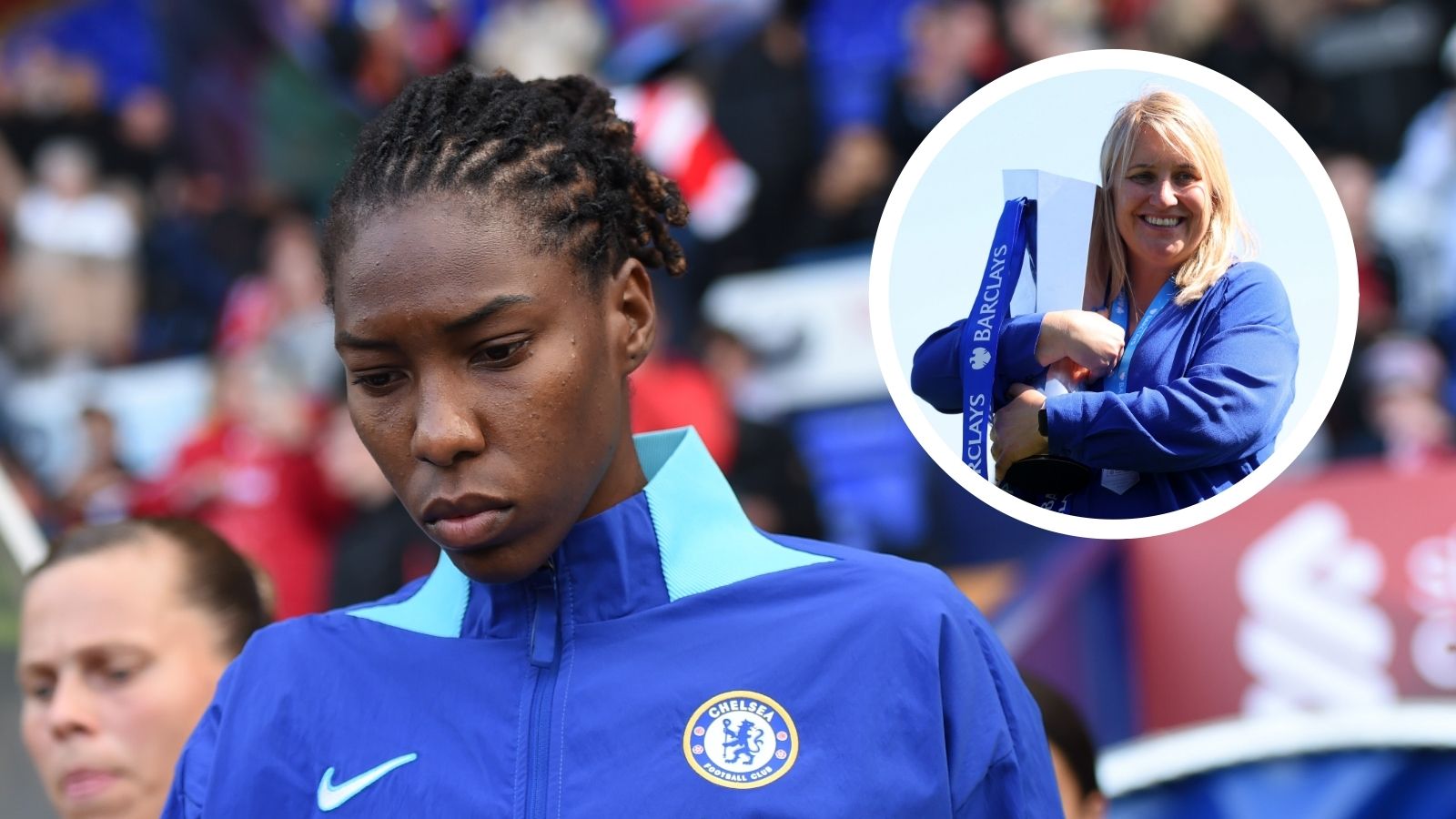 Kadeisha Buchanan Emma Hayes Chelsea Women composite