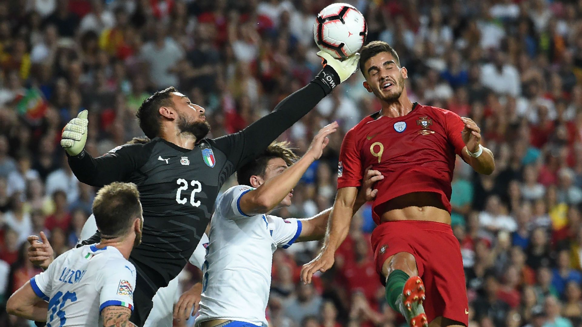Donnarumma Portugal Italy Nations League