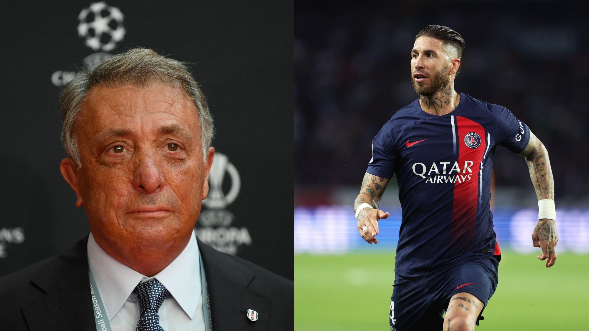 Ahmet Nur Cebi &  Sergio Ramos