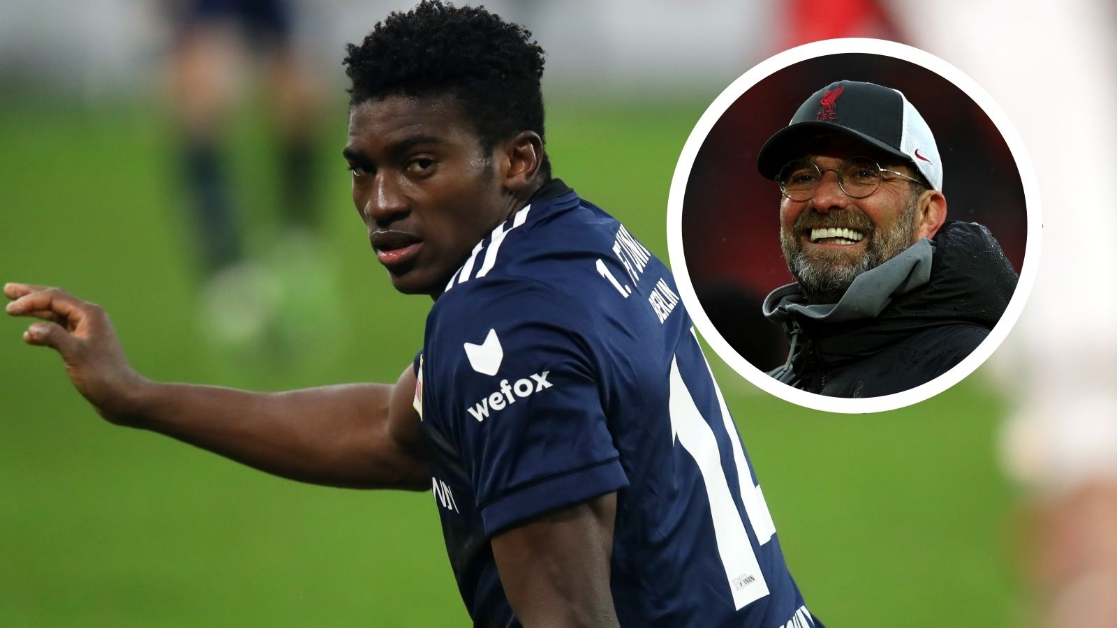 Taiwo Awoniyi Jurgen Klopp Liverpool GFX