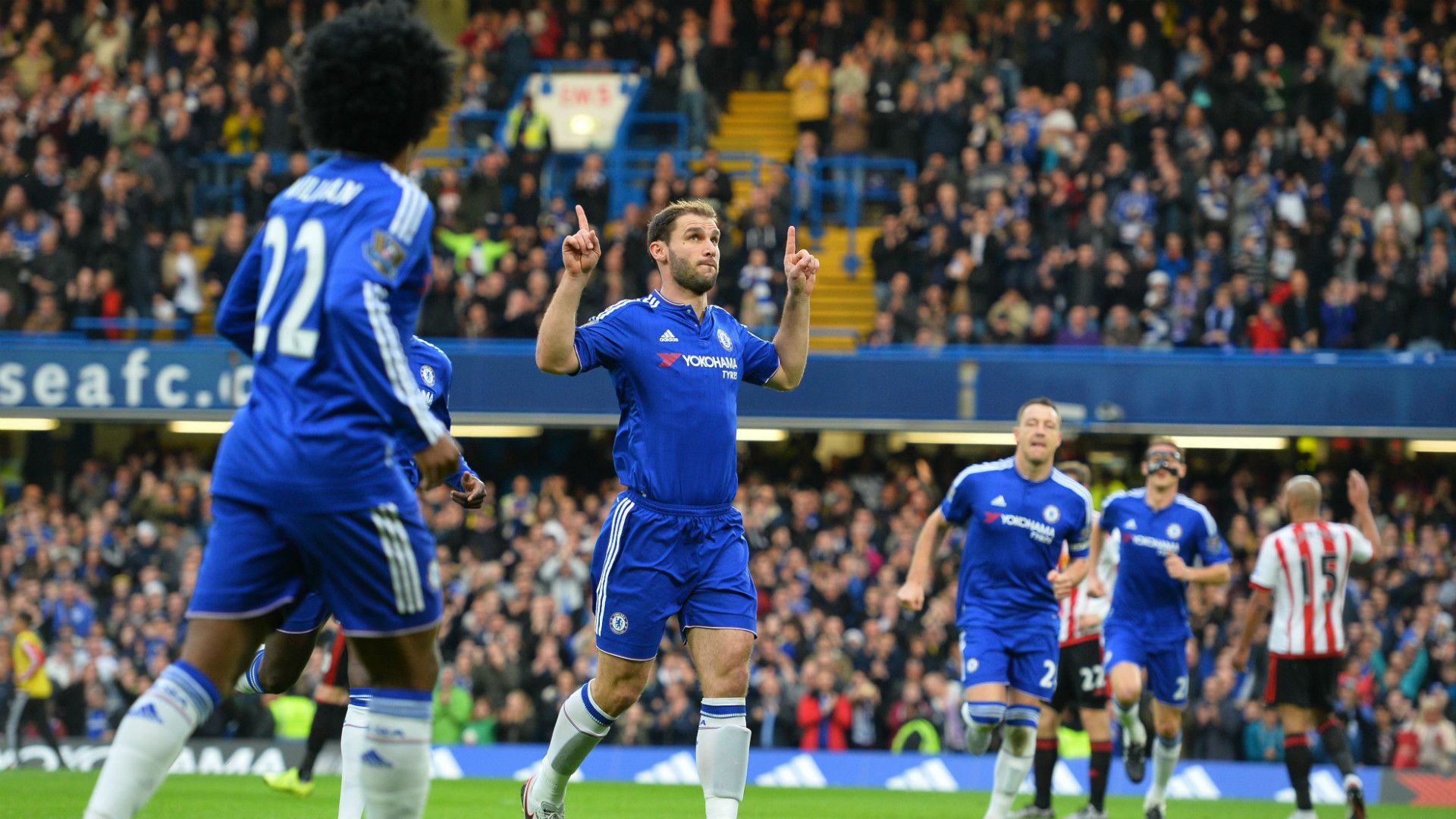 Branislav Ivanovic Chelsea Sunderland Premier League 12192015