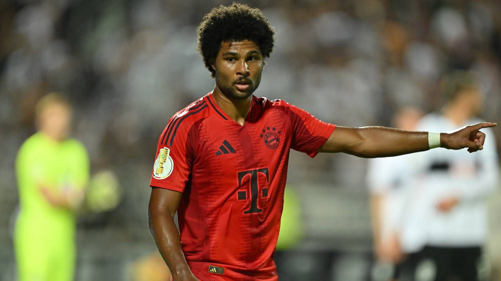 Serge Gnabry Bayern v Ulm