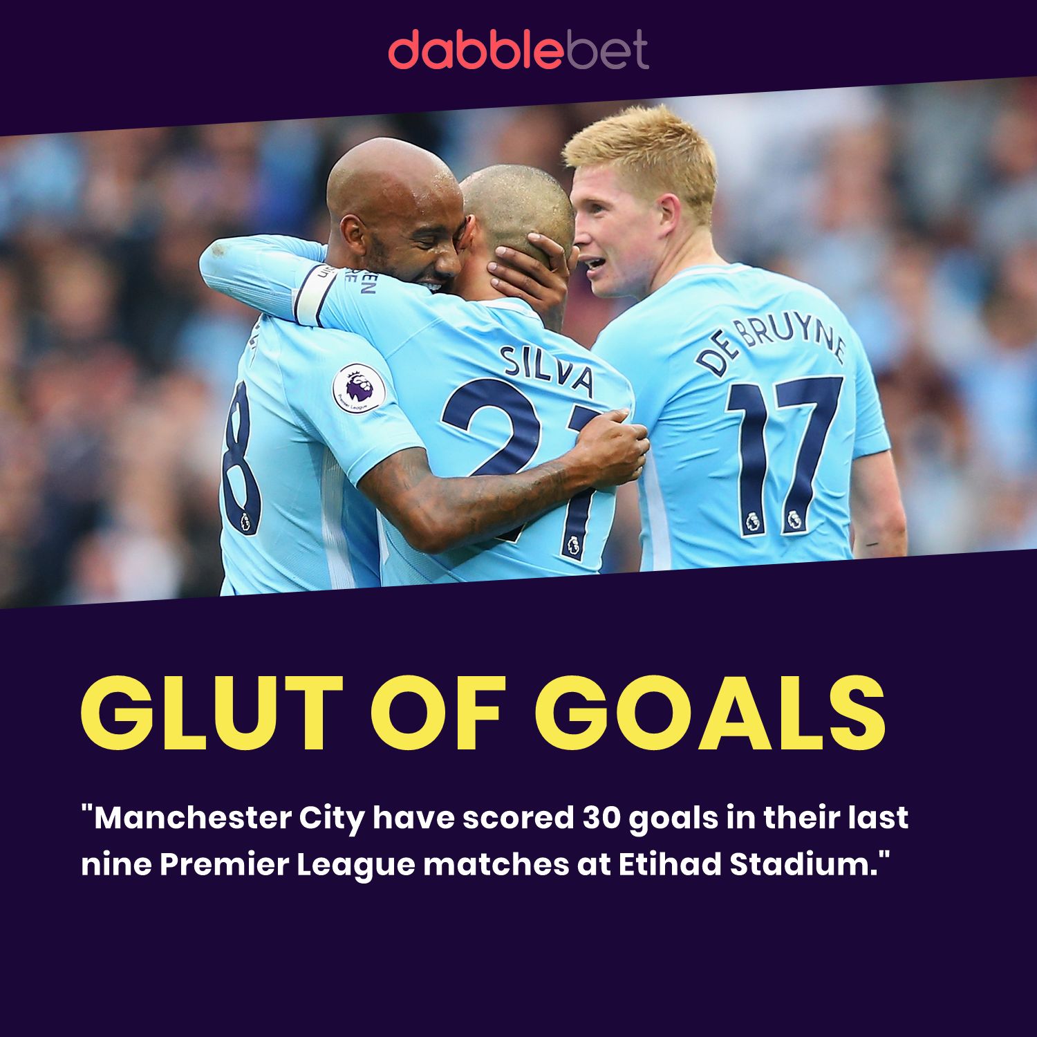 Man City Huddersfield graphic