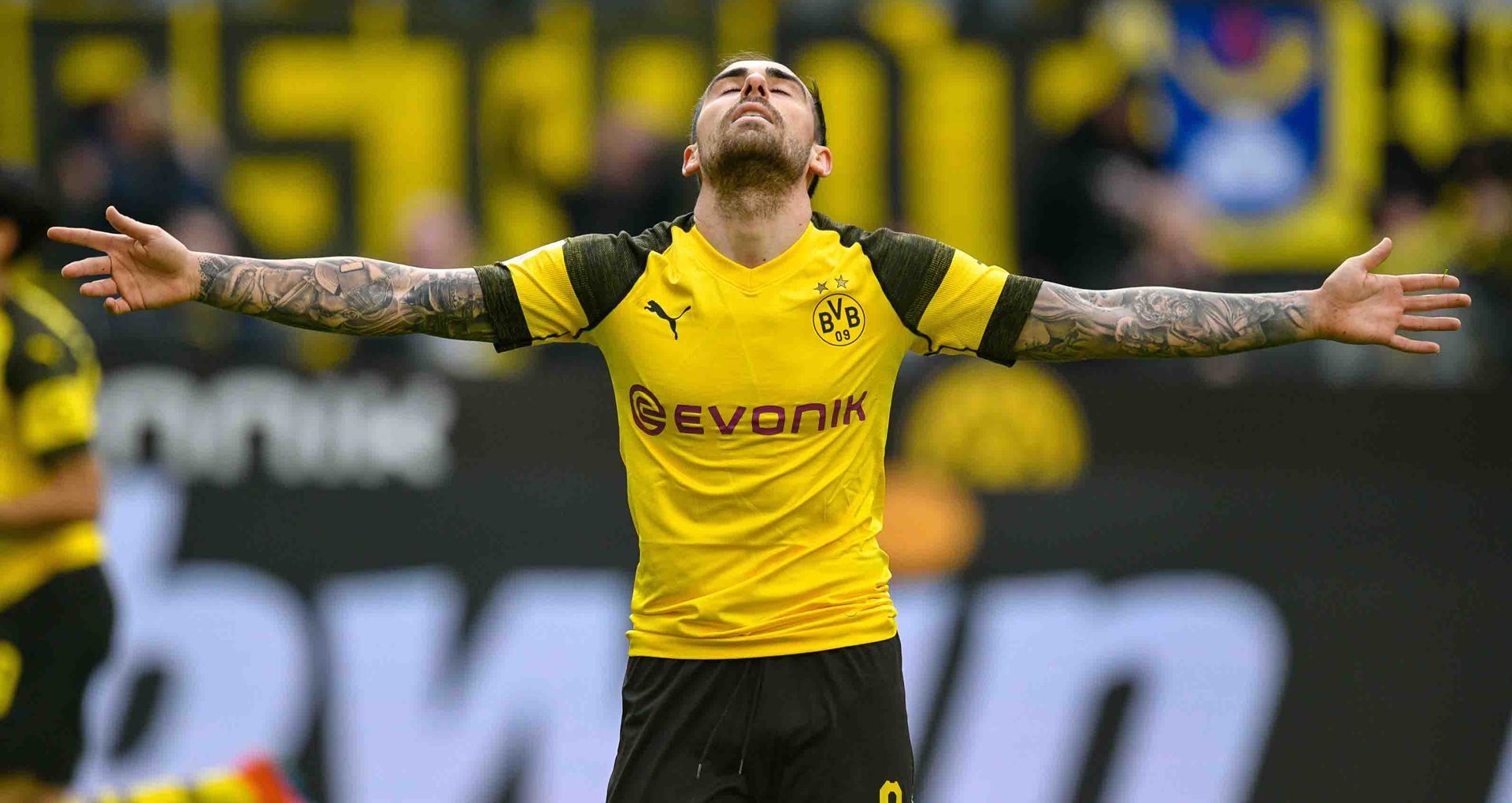 Paco Alcacer Borussia Dortmund BVB 0319