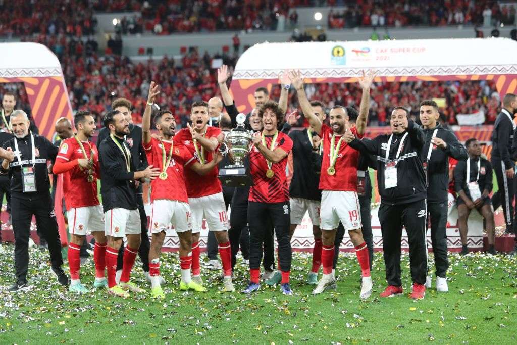 2021 CAF Super Cup; Al Ahly champions
