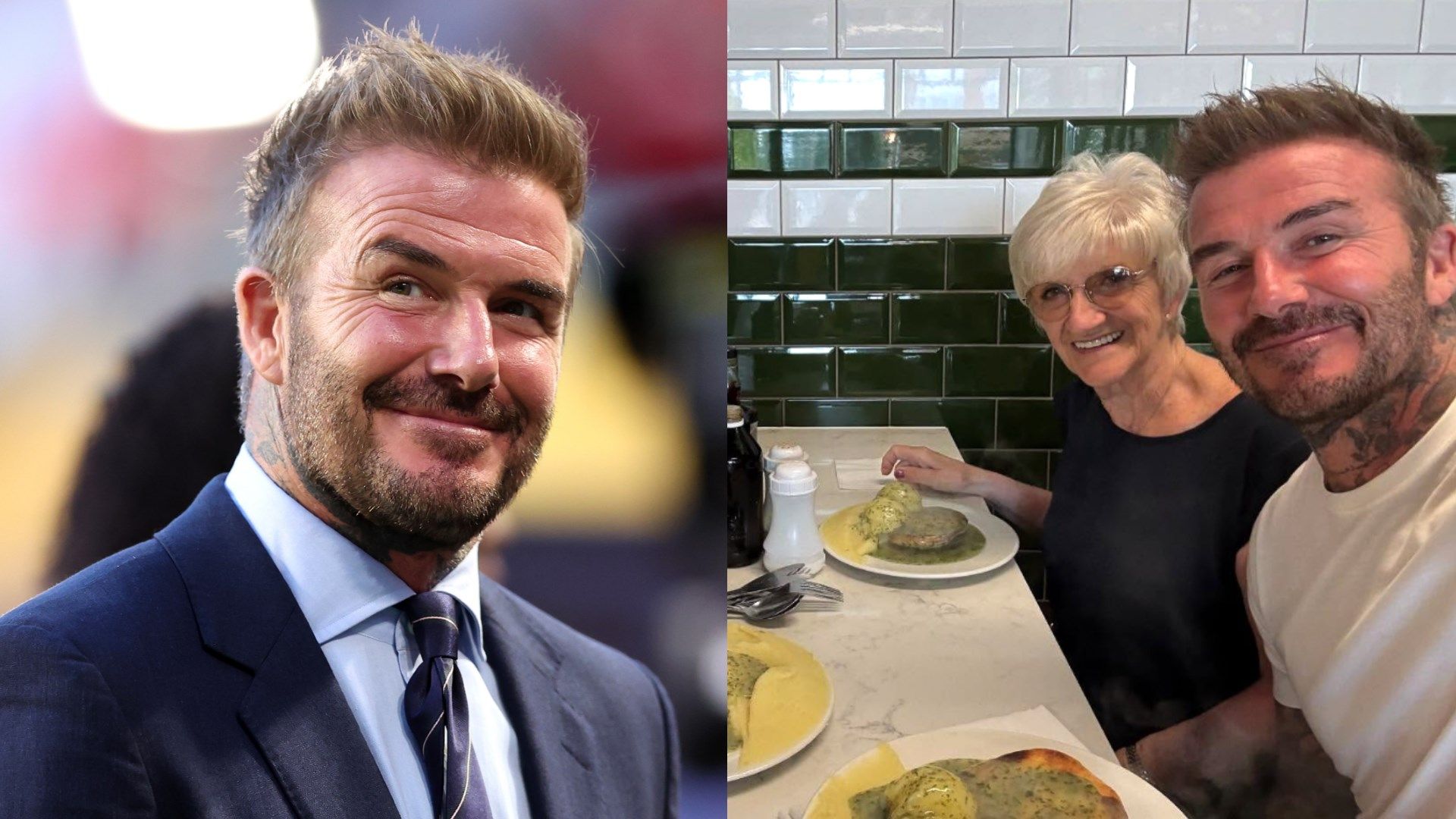 David Beckham mum