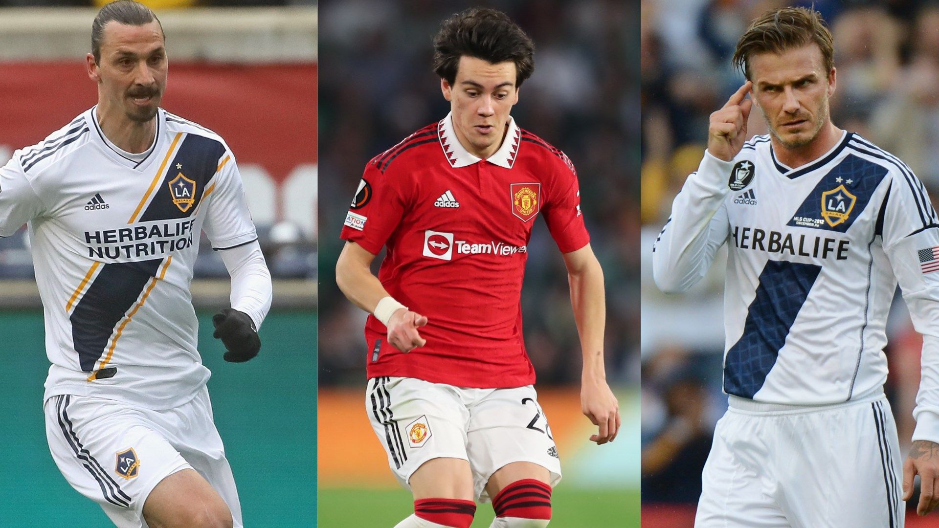 Facundo Pellistri LA Galaxy split