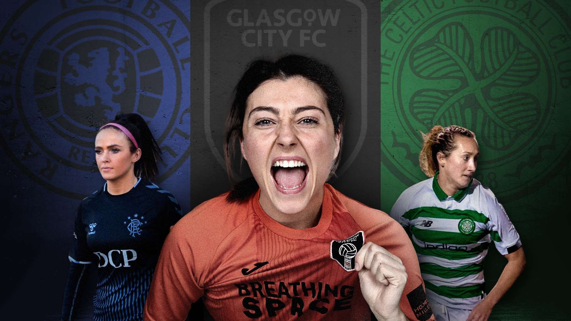 Glasgow City Celtic Rangers GFX