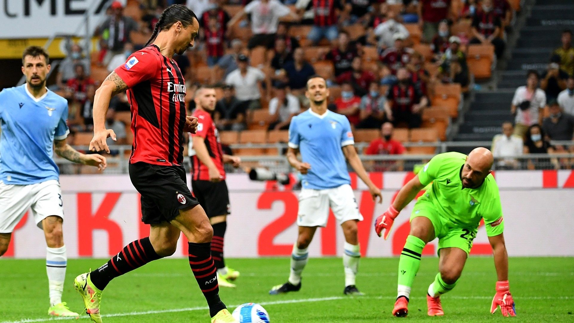 Zlatan Ibrahimovic Milan Lazio 12092021
