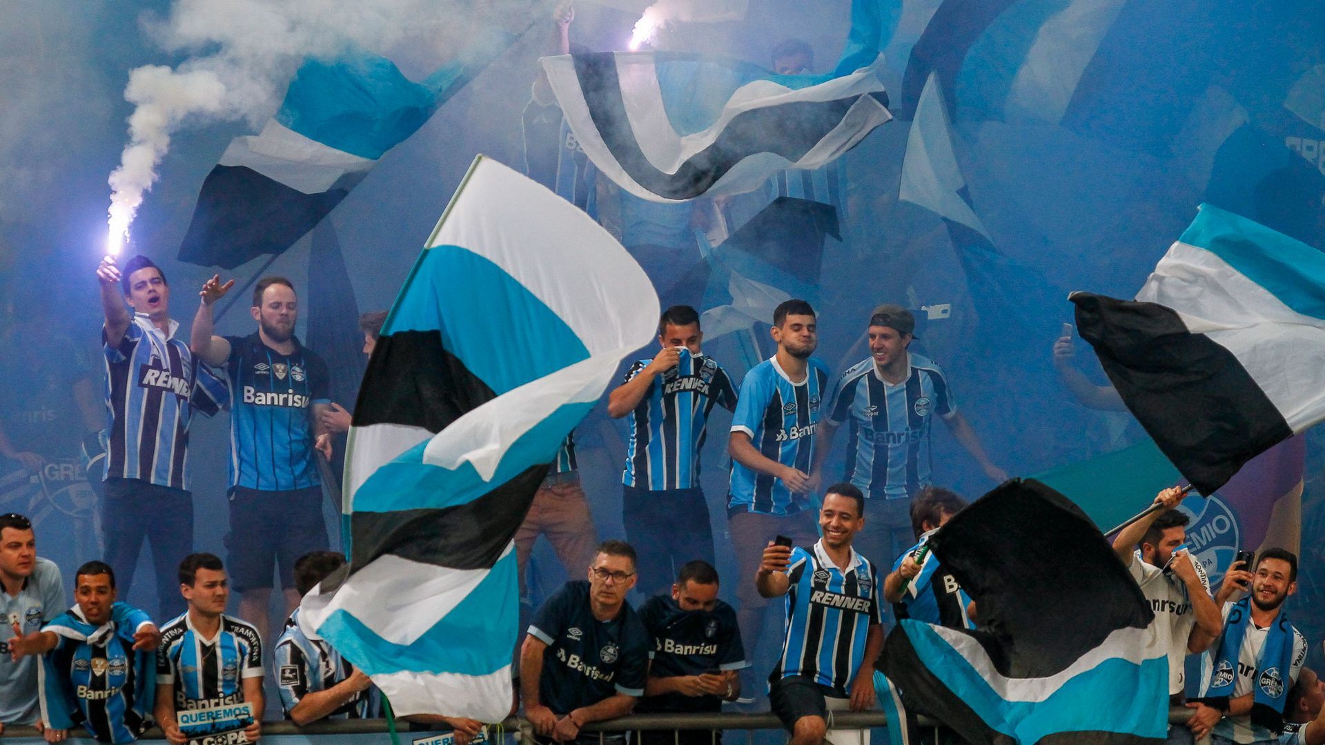 Torcida Gremio Lanus Copa Libertadores 22112017