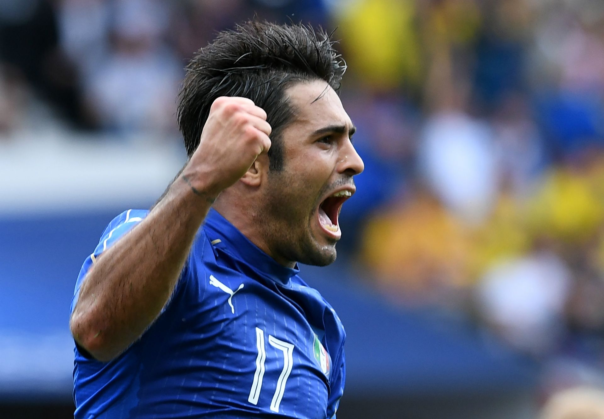 Eder scores for Italy Sweden Euro 2016