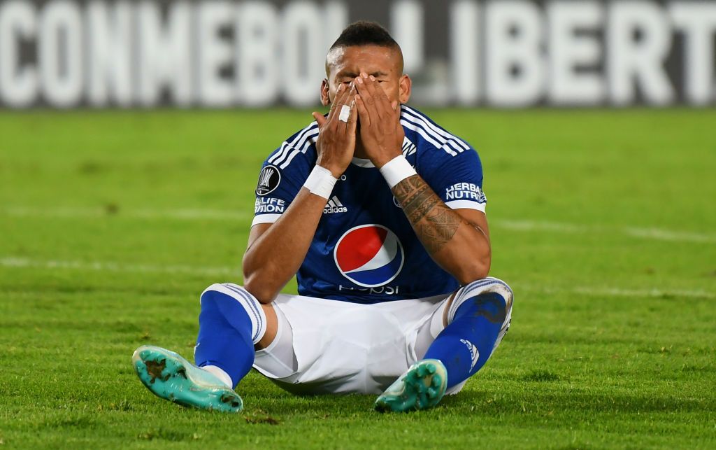 Ayron del Valle MIllonarios vs Independiente Copa LIbertadores