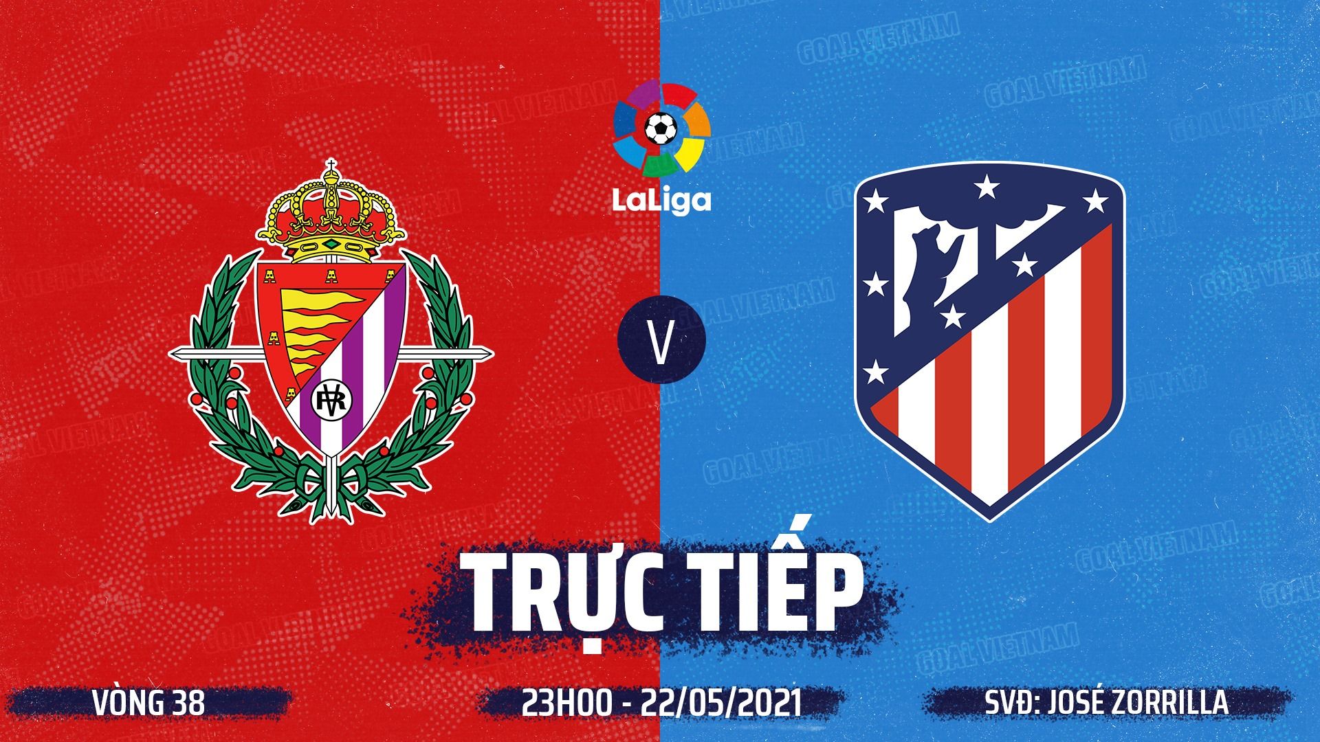 Live: Real Valladolid vs Atletico