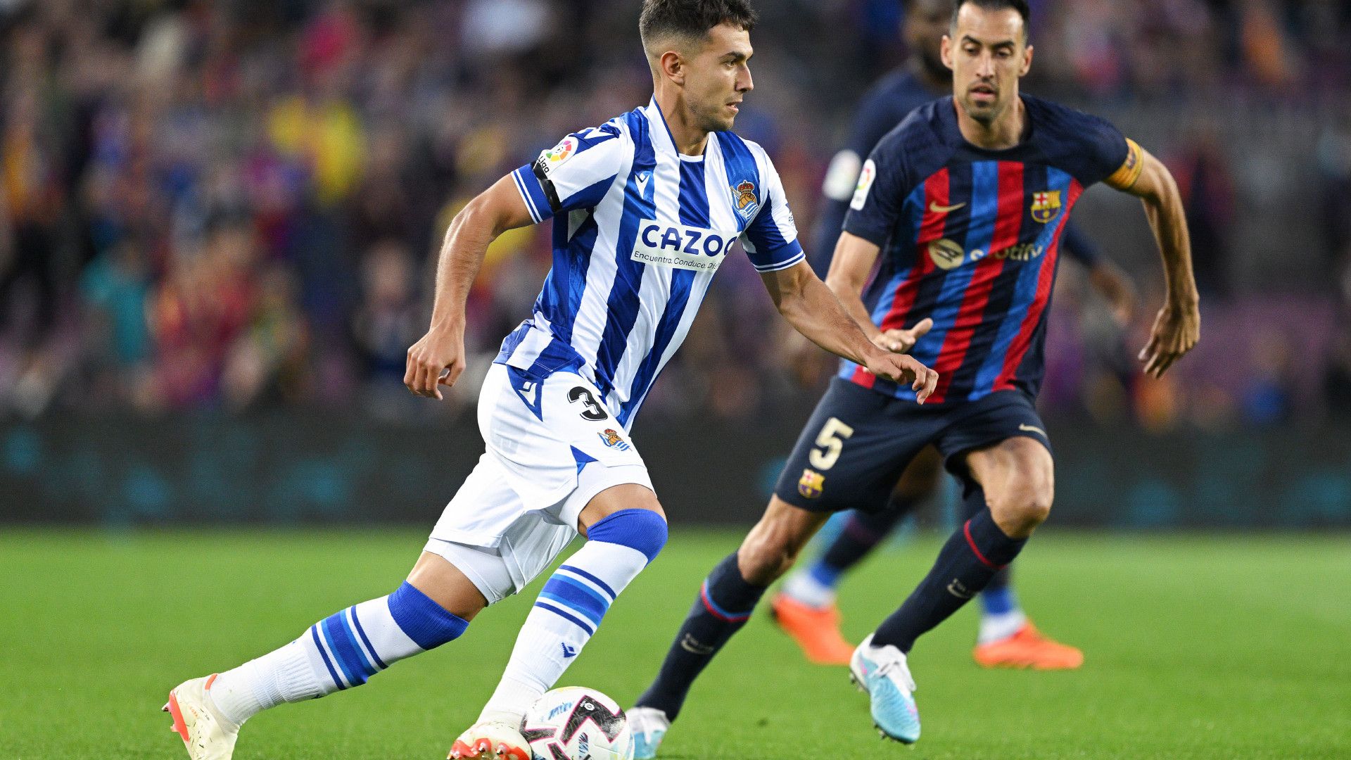 MARTIN ZUBIMENDI REAL SOCIEDAD SERGIO BUSQUETS BARCELONA LALIGA 20052023